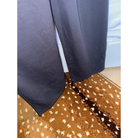 NWT Sarin Mathews Air Essentials Dark Gray Wide-Leg Jumpsuit Keyhole Back Casual - Picture 14 of 16